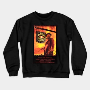 Classic Western Movie Poster - High Plains Drifter Crewneck Sweatshirt